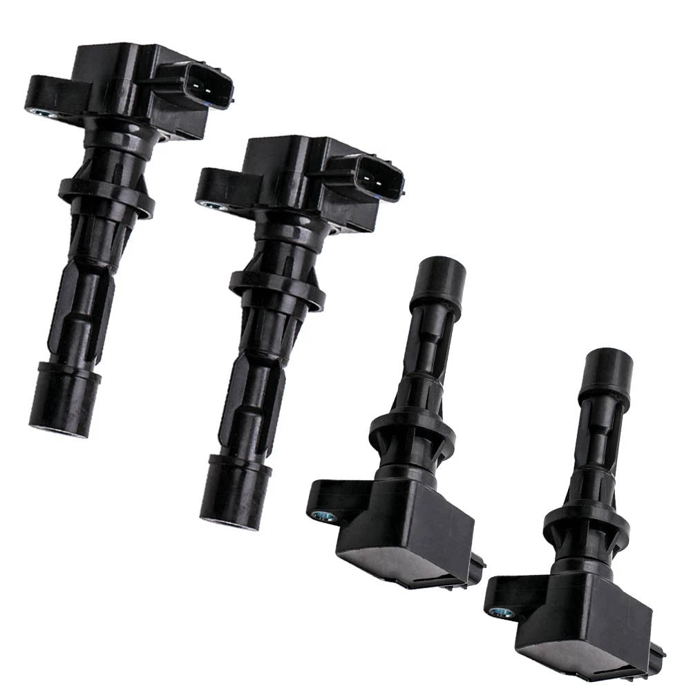 Pack of 4 Ignition Coil for Mazda 3 6 CX-7 Miata 2.0L 2.3L 2.5L (2004–2009)