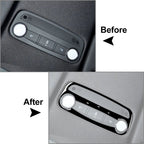 Roof Reading Light Frame Cover for Audi TT TTS TTRS (2008–2014) Piano Black