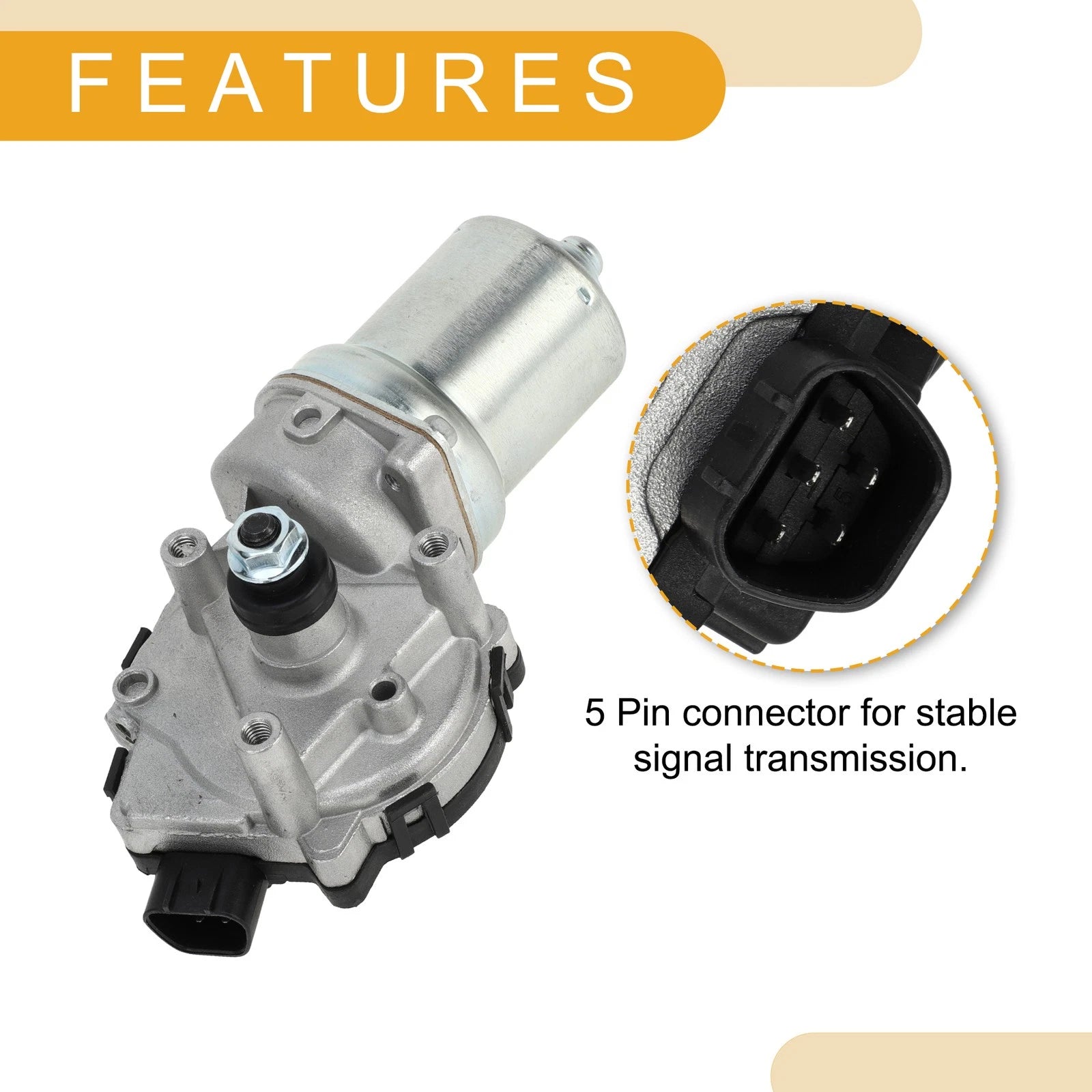 Front Windshield Wiper Motor for Lexus NX, Toyota Corolla, RAV4 (2015–2023) No. 8511002350