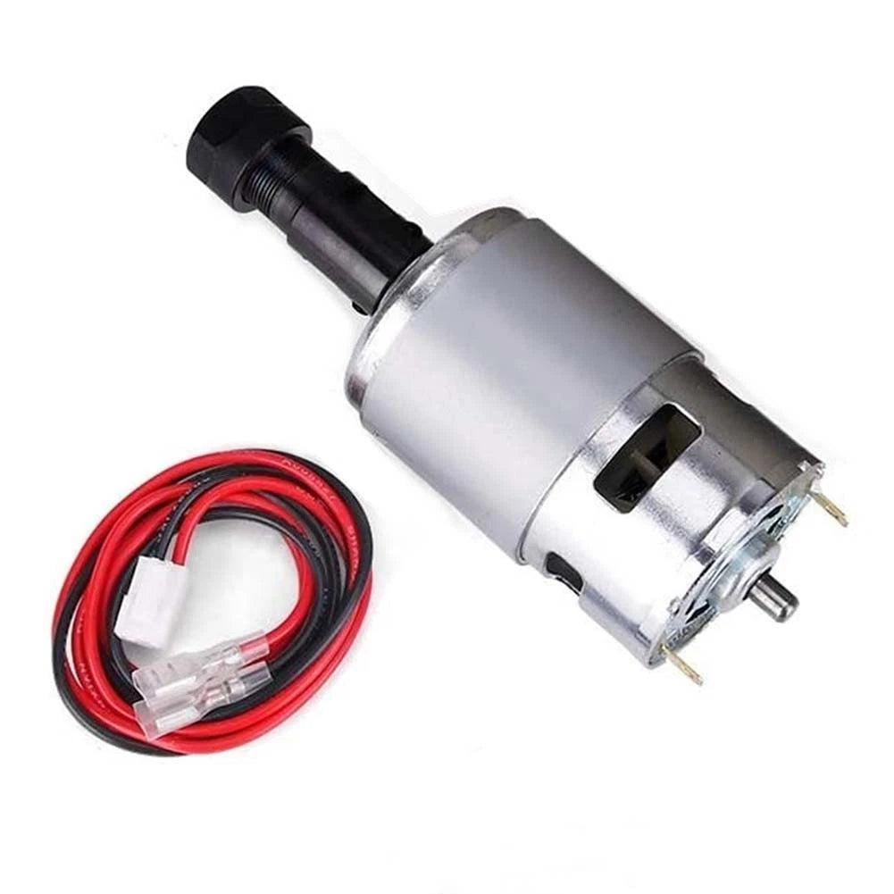 Spindle Motor Kit 80W 12-24VDC 20000 RPM ER11 5mm for Universal Applications
