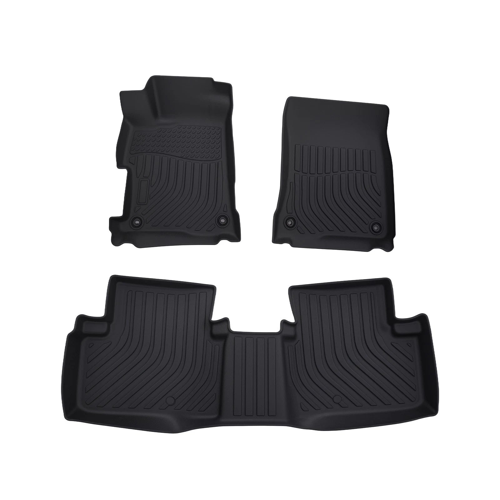 Set of 4 Anti-Slip Black Floor Mats for Acura ILX (2013–2022)