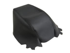 Center Console Lid Armrest Cover for Jeep Compass (2017–2020) Black PVC Leather