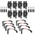 Set of 8 Ignition Wires & 8 Spark Plugs for Buick Chevy GMC V8