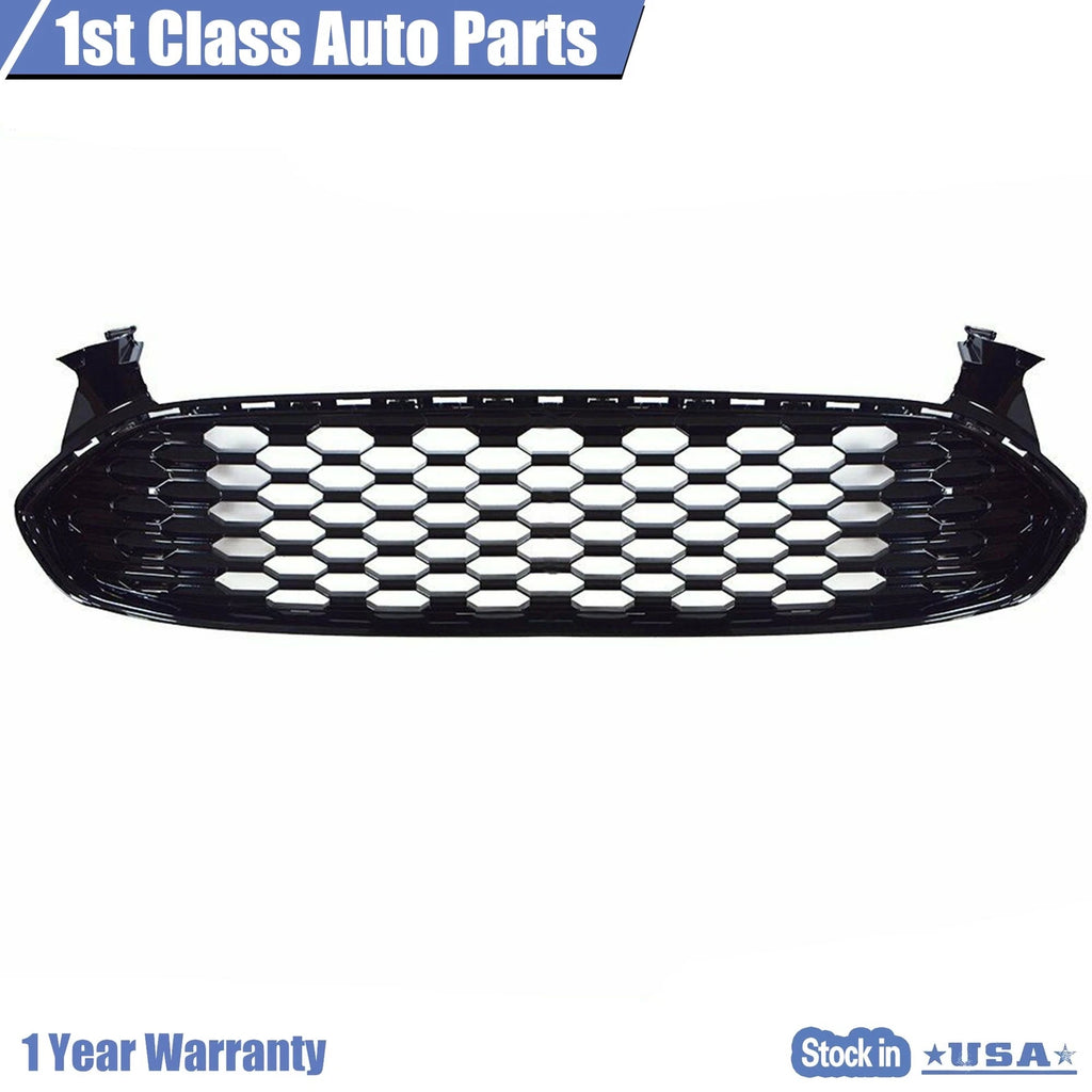 Honeycomb Front Grille for Ford Fusion (2013-2016) Glossy Black