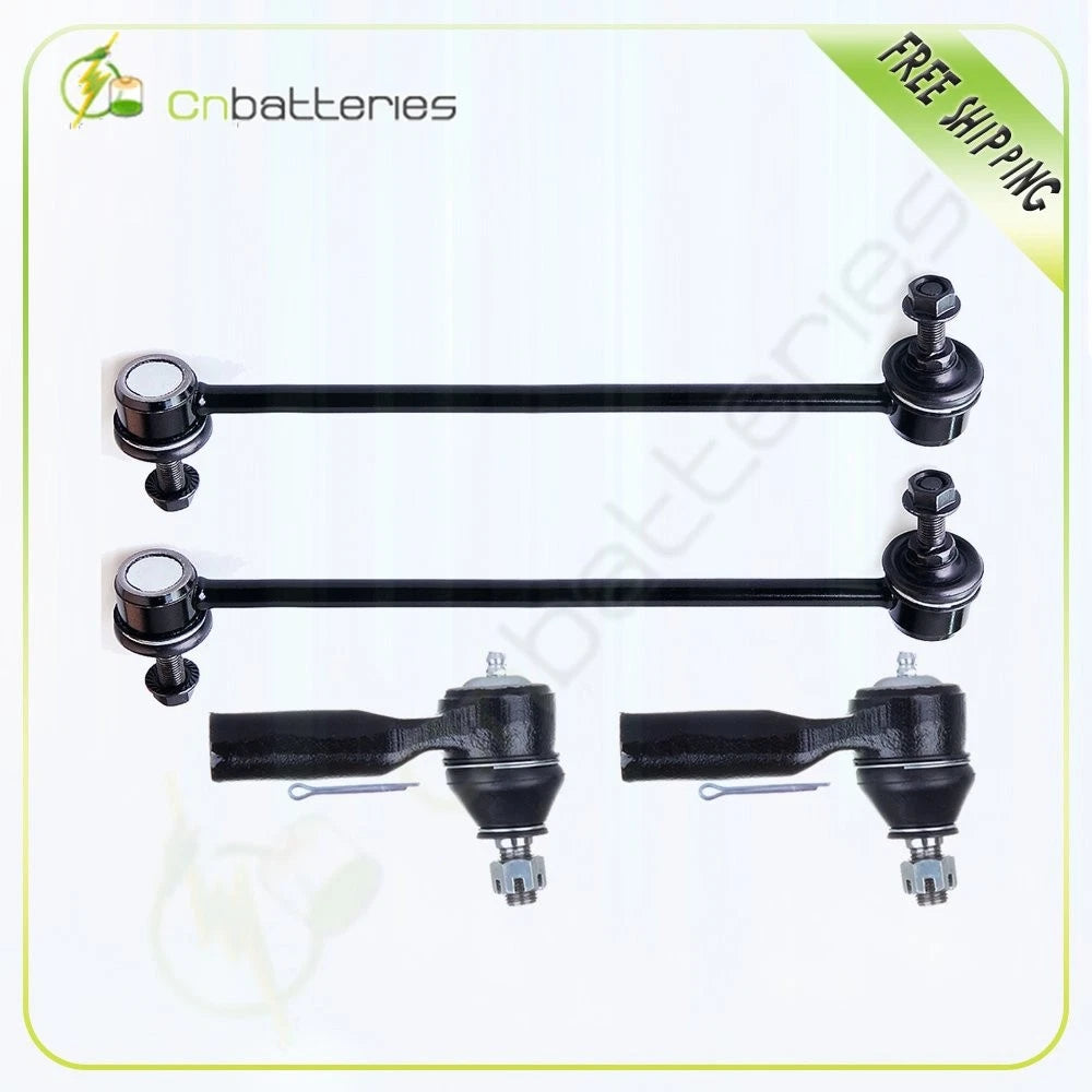 Set of 4 Suspension Sway Bars Tie Rod Ends for Mercury Mariner (2005–2009)