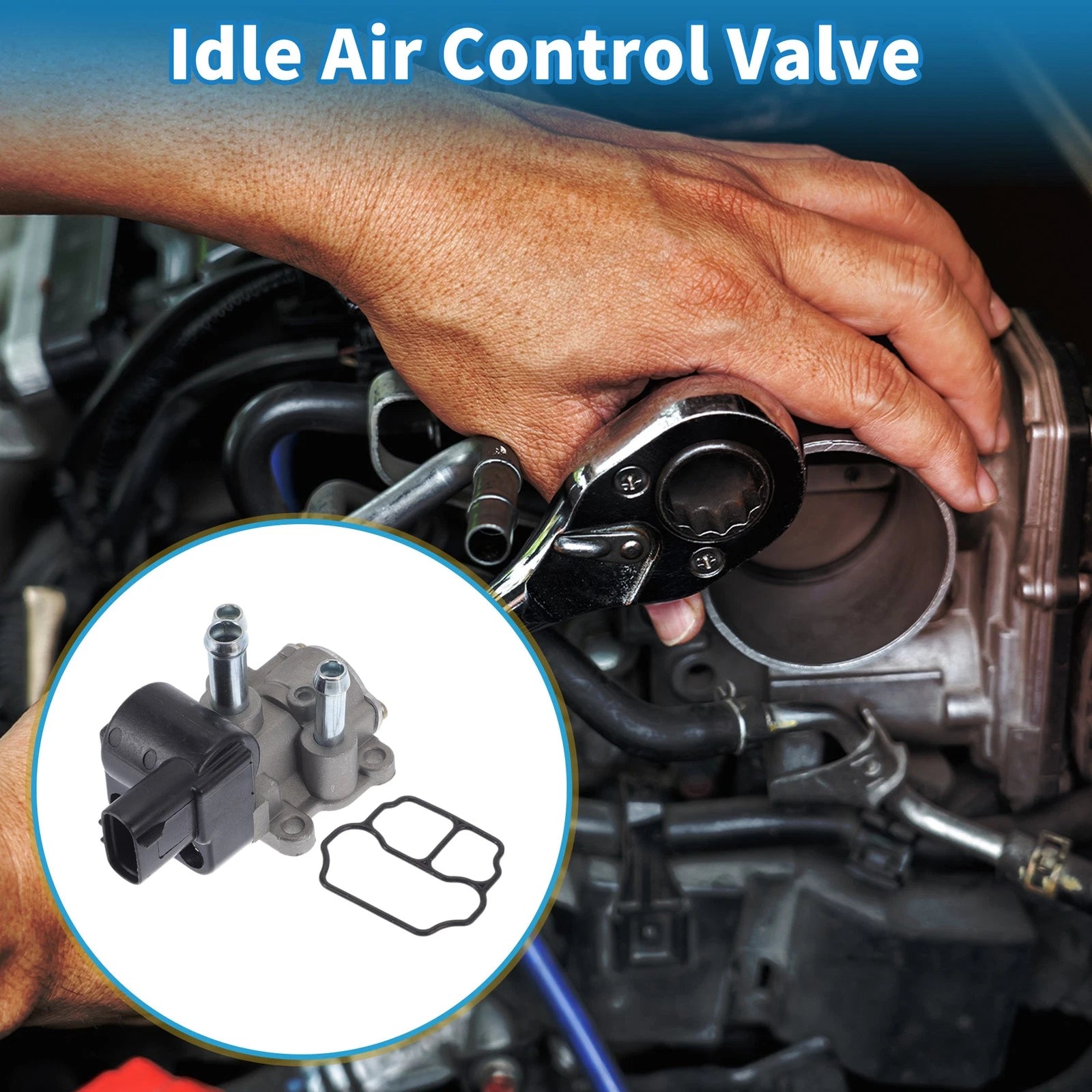 Idle Air Control Valve for Toyota RAV4 (1998–2000) No. 22270-74200 IACV