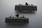 Black Door Handles 2 x for 85-98 Ford Courier Mazda Bravo B2000 B2200 B2600