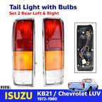Tail Light Replacement Rear Lamp Fits Isuzu KB21 Chevrolet LUV Ute Truck 1972-80