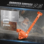 NICECNC Side Kick Stand for KTM 250 350 450 SXF SX-F (2016–2025) Orange