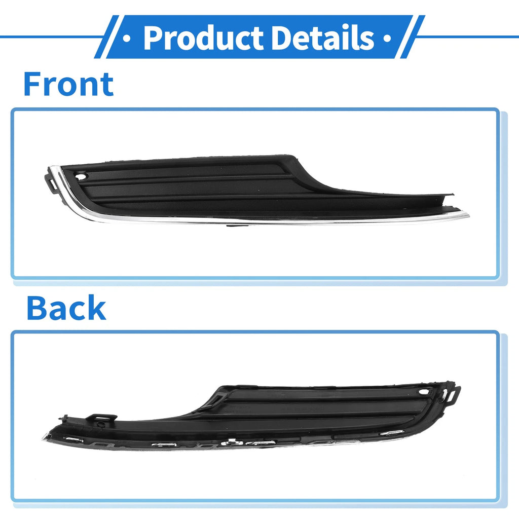 1 Pc Fog Light Grill for Volkswagen Golf (2013–2017) No. 5G0853666