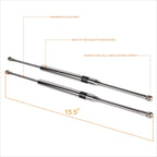 26" x 7" Mild Steel Trailer Towing Hitch Step Bar for Universal Fit