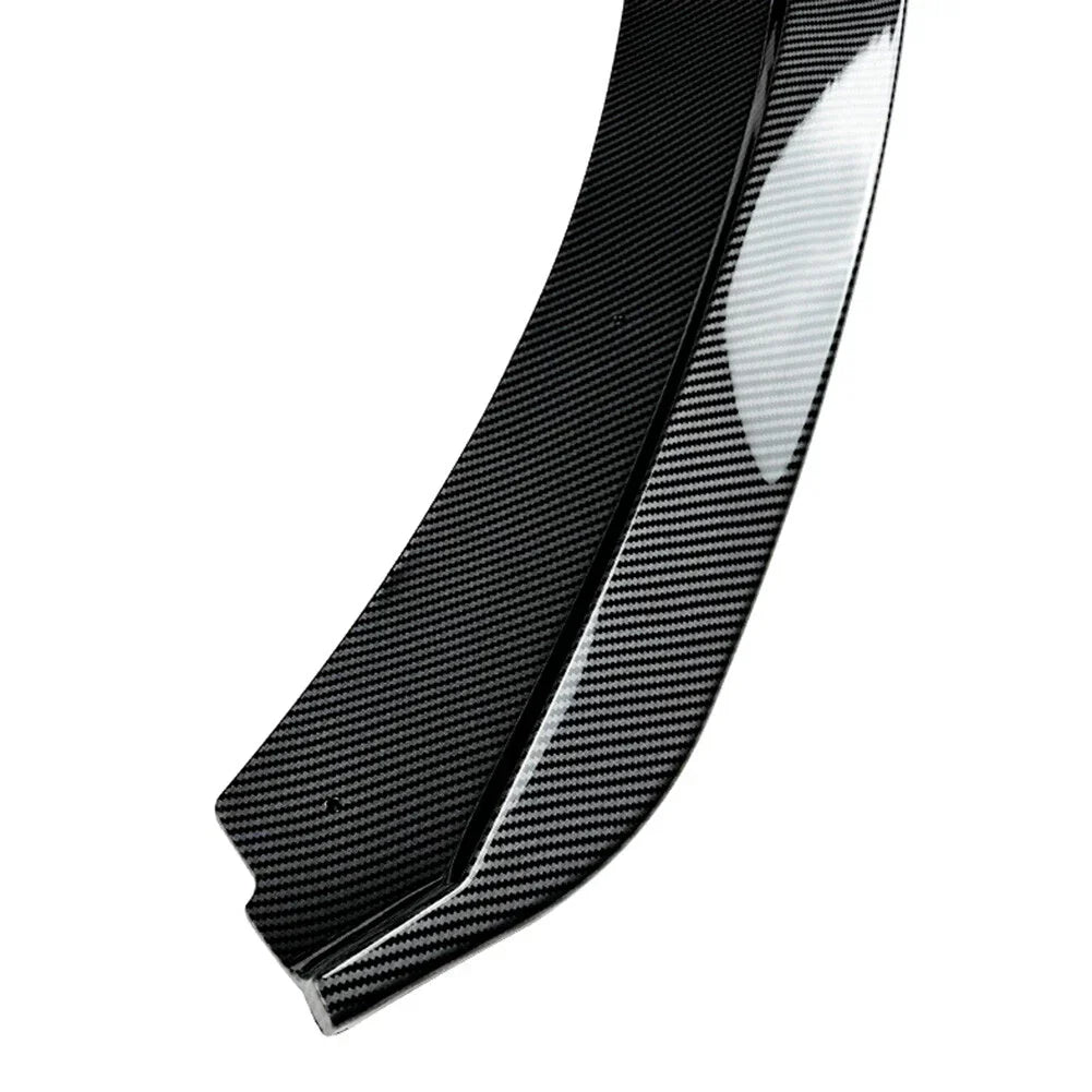 3 Pcs Front Bumper Spoiler Lip for Seat Leon MK3.5 (2017-2020)