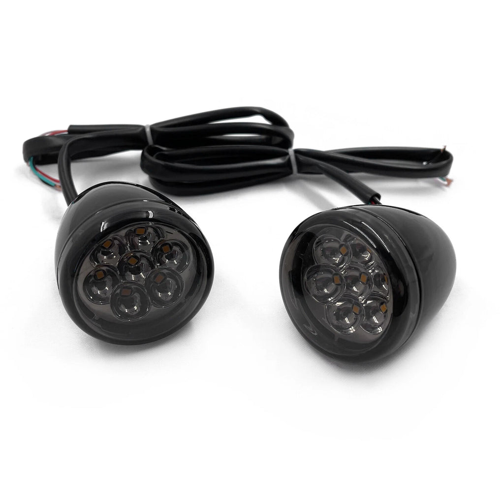 Front Smoke Running Brake Turn Signal Indicator Light for Harley XL 883 1200 (1992–Present)