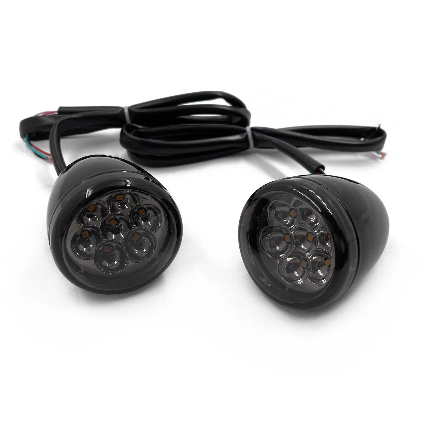 Front Smoke Running Brake Turn Signal Indicator Light for Harley XL 883 1200 (1992–Present)
