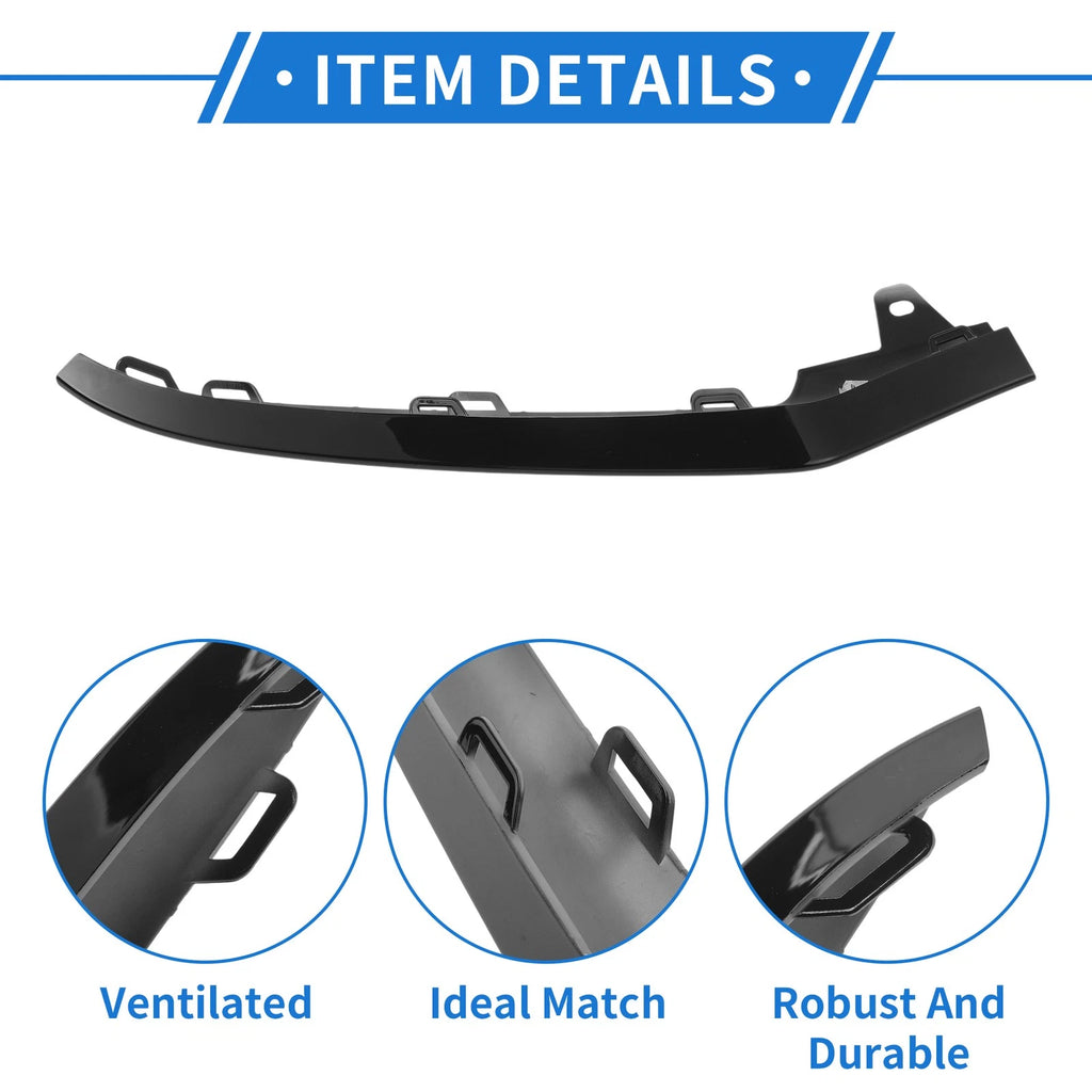 Front Left Bumper Grille Trim for Mercedes-Benz W212/E (2014–2015)