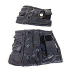Motorcycle Knuckles Gloves for Men (Small, Black)