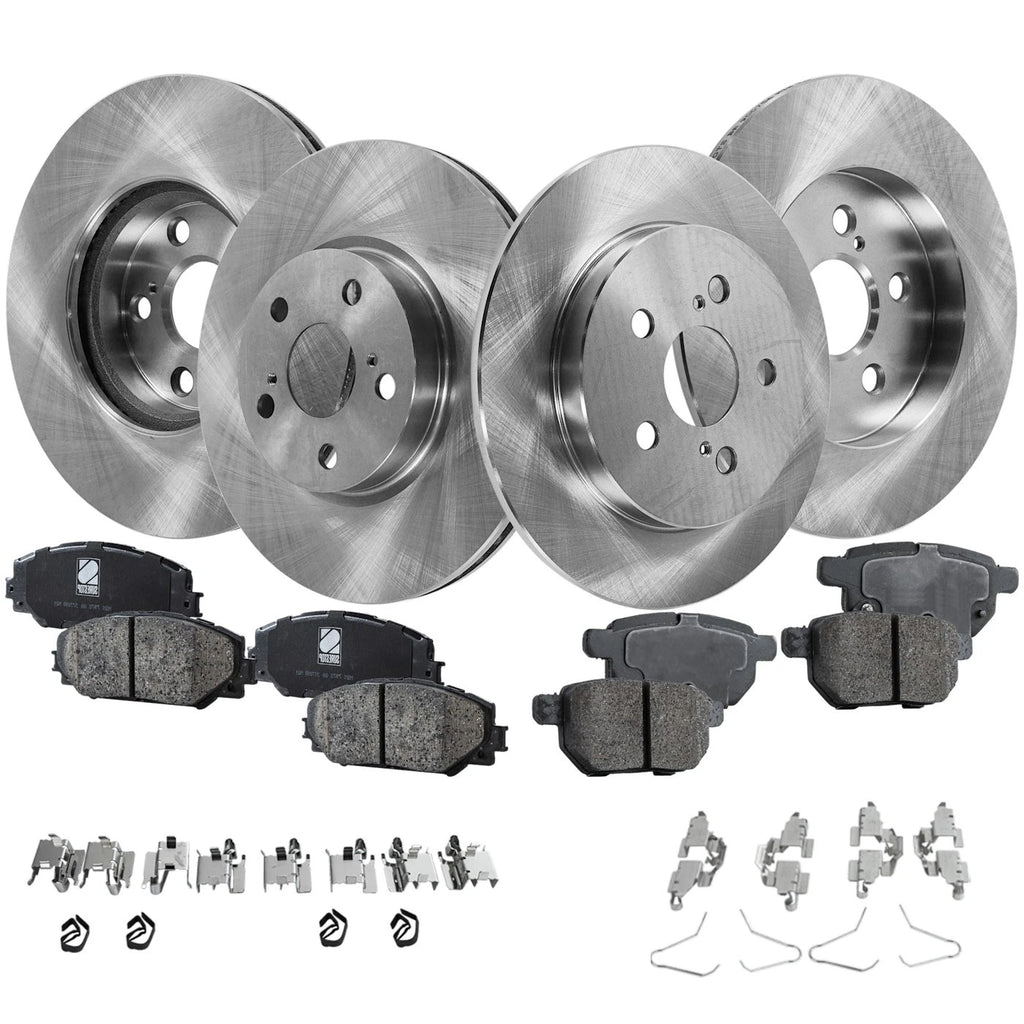 Brake Disc and Pad Kit for Toyota Corolla (2009–2019)