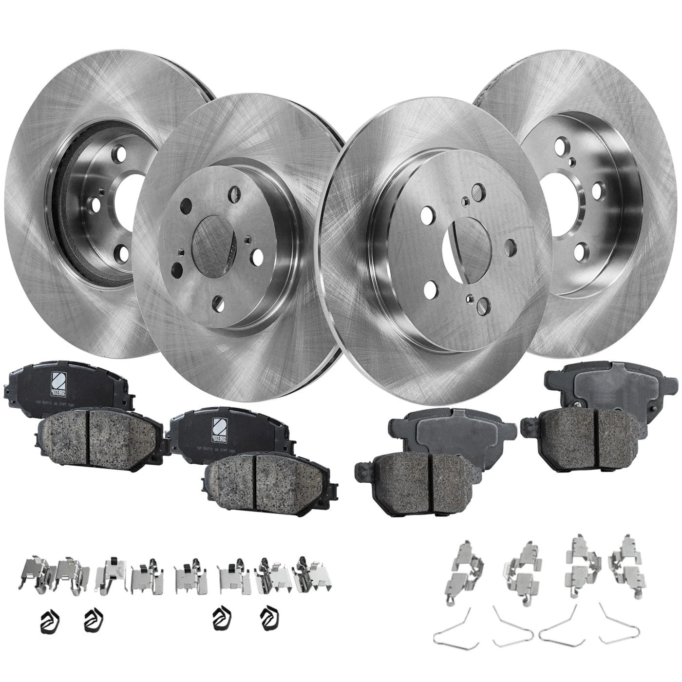 Brake Disc and Pad Kit for Toyota Corolla (2009–2019)