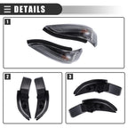 Set of 1 Rear Turn Signal Light for Toyota Corolla (2014) 81740-52050 Black