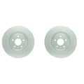 Set of 2 Bosch QuietCast Rear Disc Brake Rotors for A4 Allroad A6 Macan Q5 S5