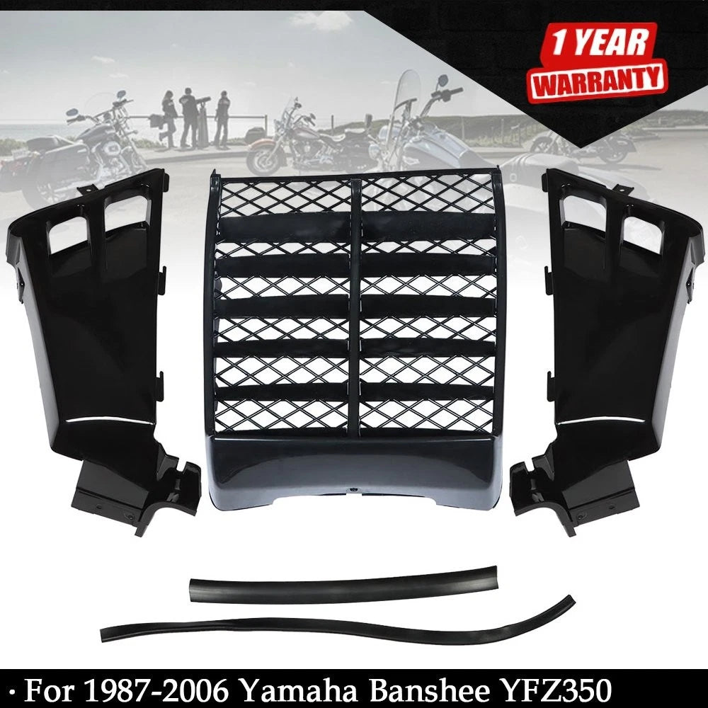 Gas Tank Side Cover Grill Kit for Yamaha Banshee YFZ350 (1987–2006)