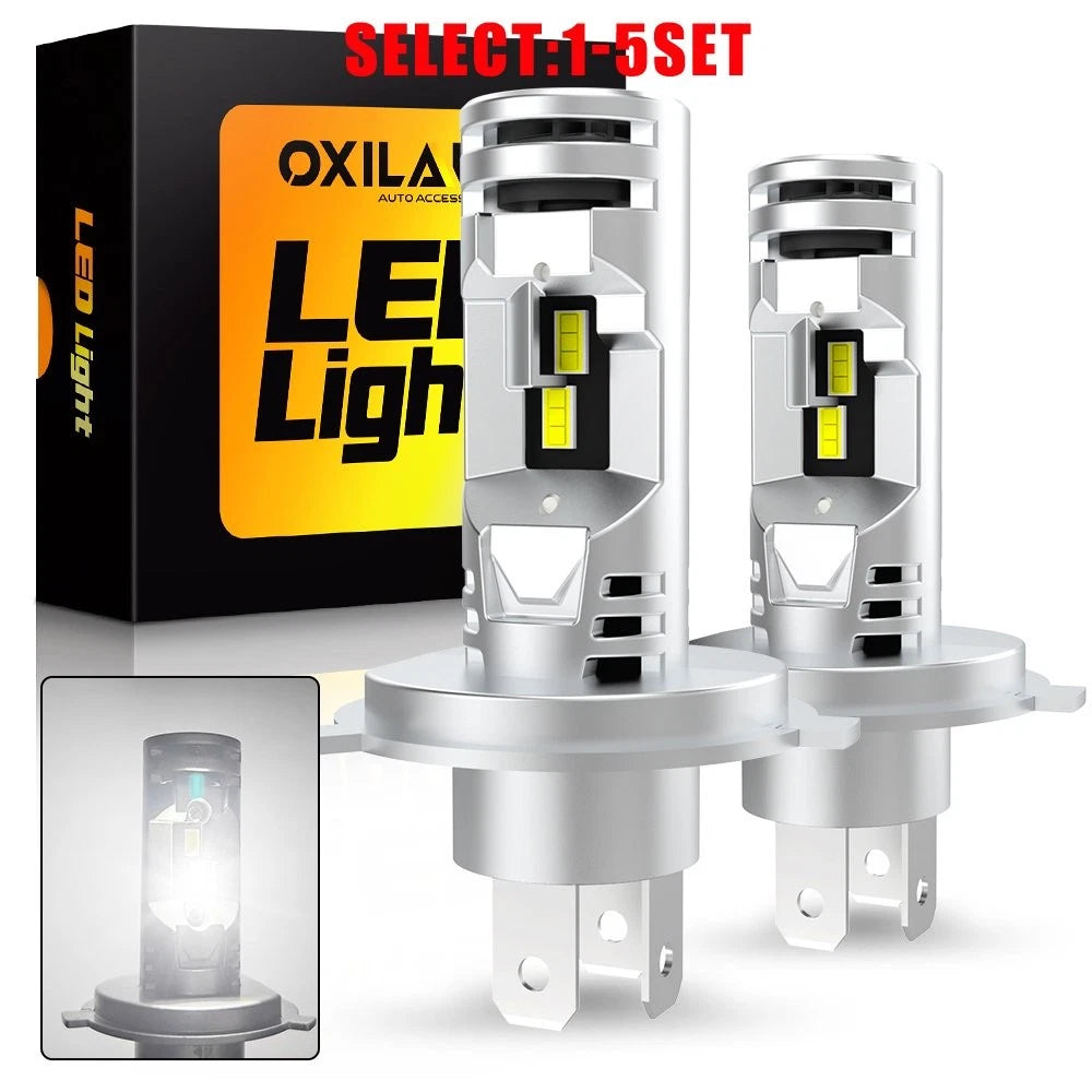 2X H4 9003 HB2 LED Headlight Bulbs for Hi/Lo Beam (2-10X) 6500K White