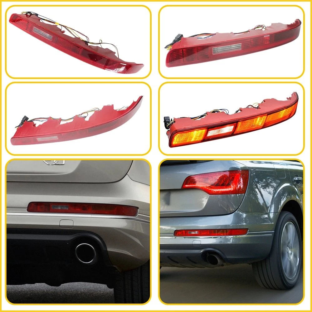 Passenger Side Rear Bumper Tail Light for Audi Q7 (2006–2015)