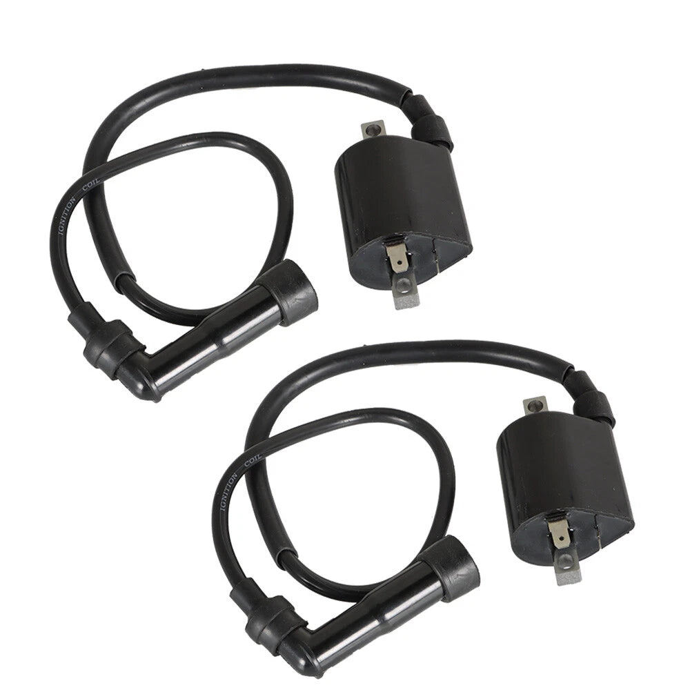 Set of 2 Ignition Coils for Yamaha Virago XV700 XV750 XV1000 XV1100 (1981–1999)