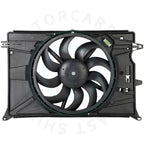 Radiator Condenser Fan Assembly for Jeep Renegade, Fiat 500X (2015–2018)