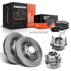 Front Disc Brake Rotor & Pad Set for Nissan Altima (2014–2018)