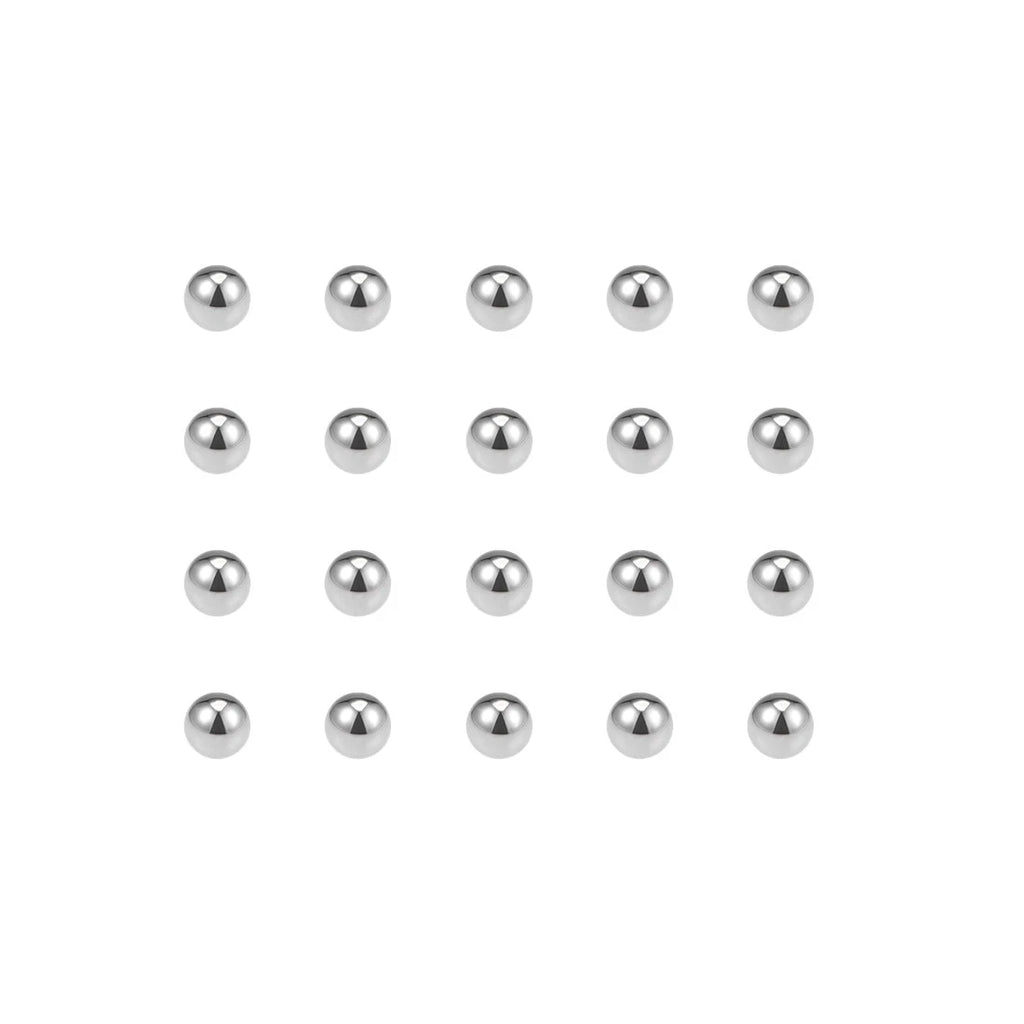 Set of 50 Precision Balls 5.5mm Solid Chrome Steel for Bearing Keychain