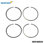 Set of 2 Piston Ring Set for Johnson Evinrude 9.9 15HP (200-102) 0435218 435218