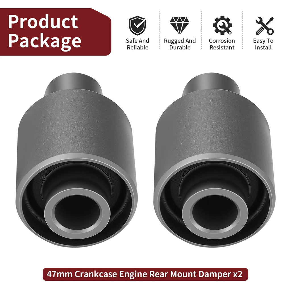 47mm Crankcase Engine Rear Mount Damper for Yamaha (90388-10007, 2GU-15326-00-00)