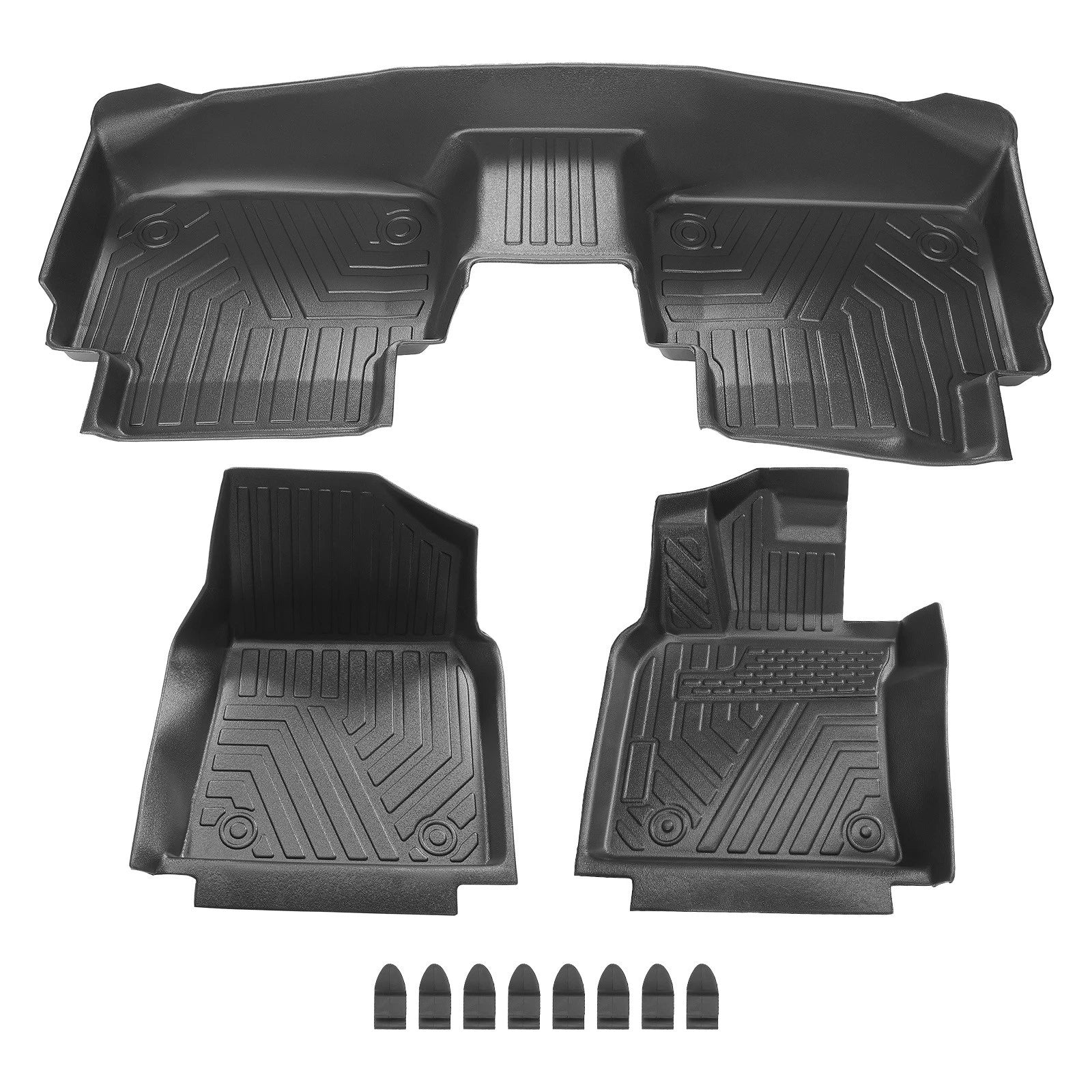 Set of 4 All Season Waterproof Floor Liner Mats for Toyota Camry (2018–2023)