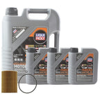 Liqui Moly Top Tec 4200 5W30 Engine Oil Change Kit for X166 GL350 ML350 (2012–2016)