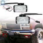Pair of Fog Lights for Chevy GMC C/K 1500 2500 3500 (1988–1997)
