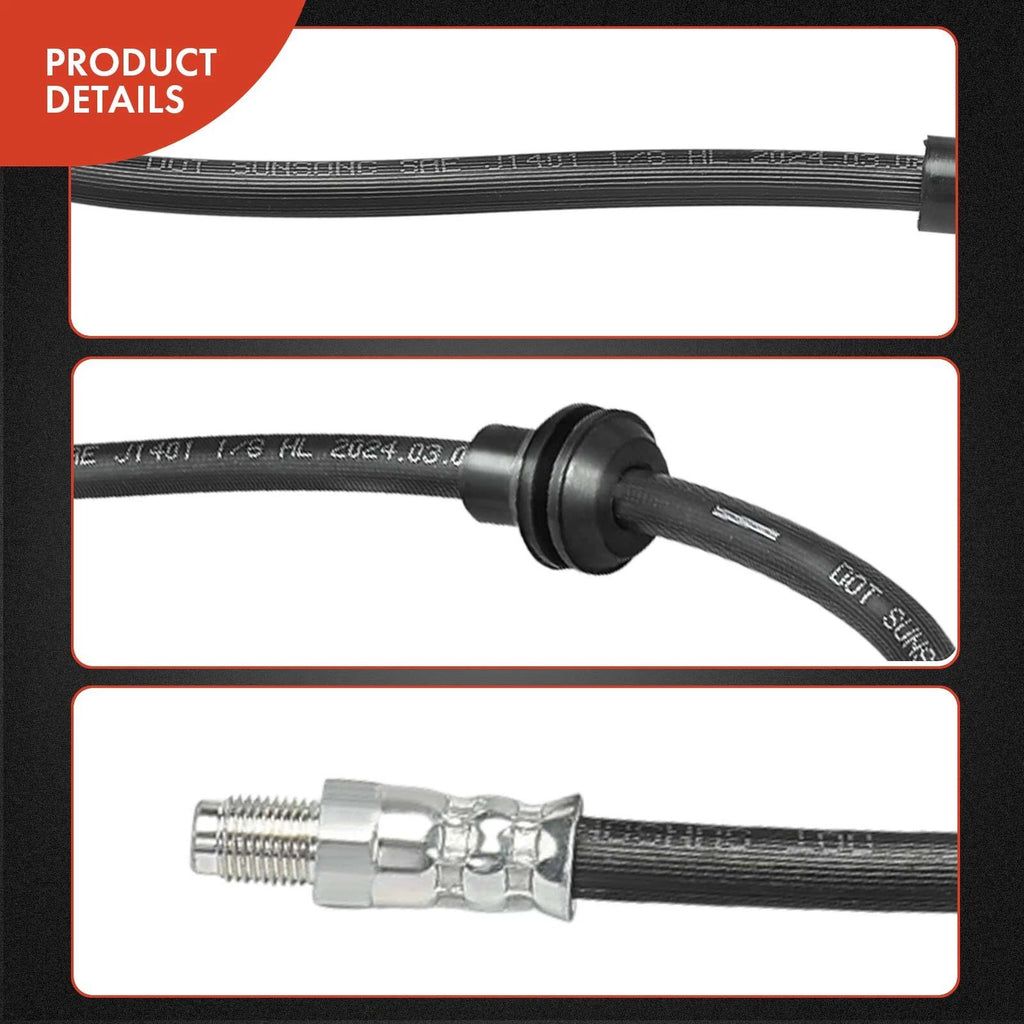 2X Brake Hydraulic Hose for BMW X5 X6 X7 (2019–2021)