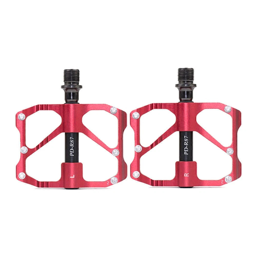Flat Platform Pedals for MTB Road Bike (Ultralight Aluminum)