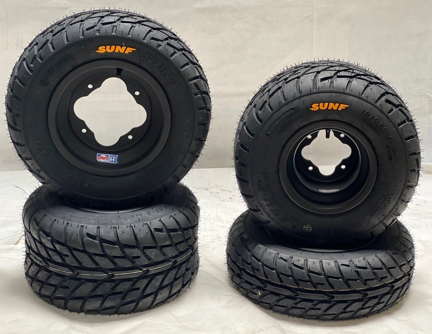 Sunf A021 Low Profile Tires Set of 4 for Yamaha YFZ450 Raptor 700 Banshee