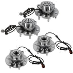 Front Left Wheel Bearing Hub Set for Infiniti QX56 Nissan Armada (2004-2007)