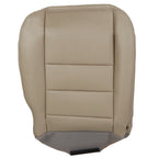 Driver Bottom Seat Cover Tan Leather for Ford F-250 F-350 (2002–2007)