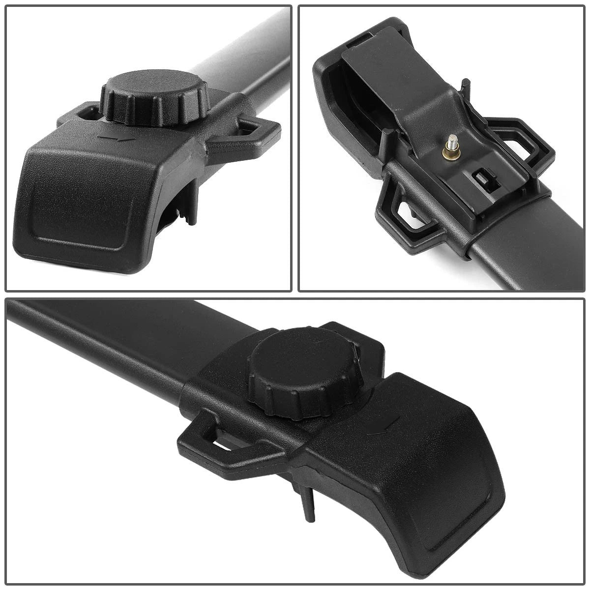 Set of 2 Roof Rack Cross Bars for Jeep Renegade (2015–2019)