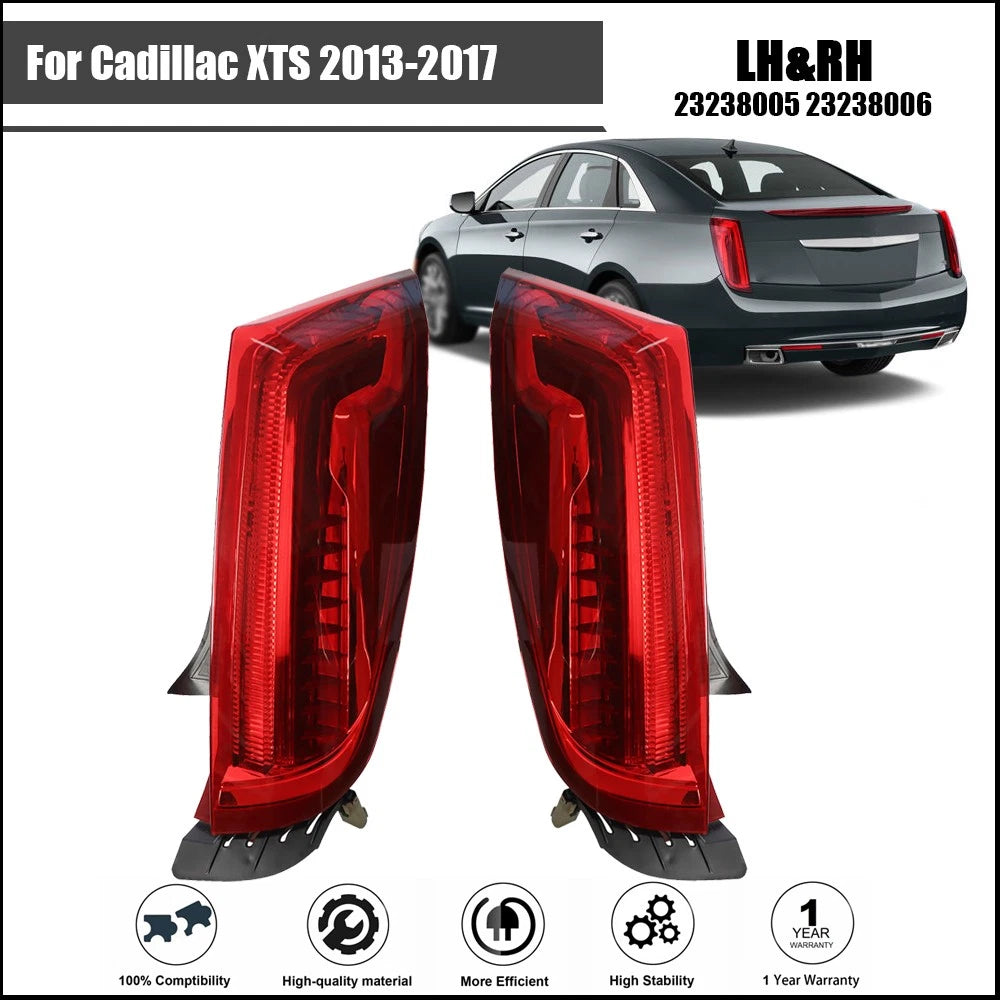 Set of 2 LED Tail Lights for Cadillac XTS (2013–2017)