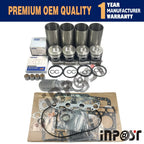 Rebuild Kit for Kubota V2003 V2003T V2003MDI Bobcat 337D 341D (–)