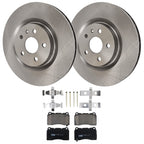 Set of 2 Brake Disc and Pad Kits for Pontiac G8 (2009)