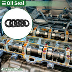Oil Seal for Various Models (45x72x8mm, NBR Rubber, High Pressure)