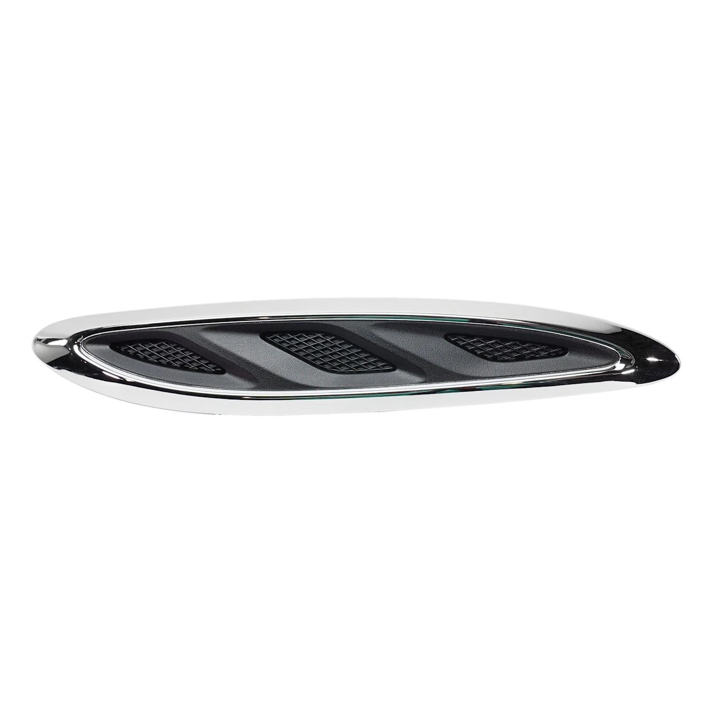 Set of 2 Hood Trim Moldings for Driver & Passenger Side