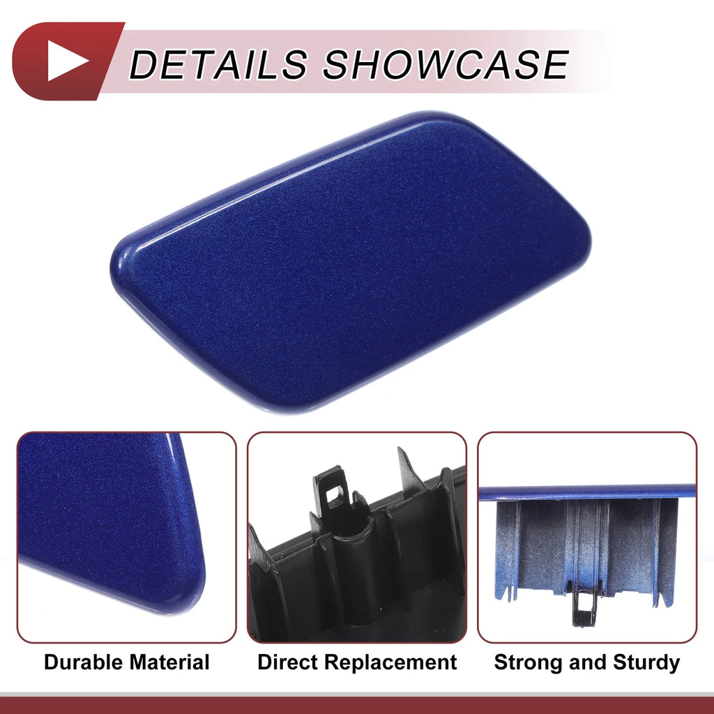 Front Right Washer Nozzle Cover Cap for Subaru Forester (2018–2021) Blue