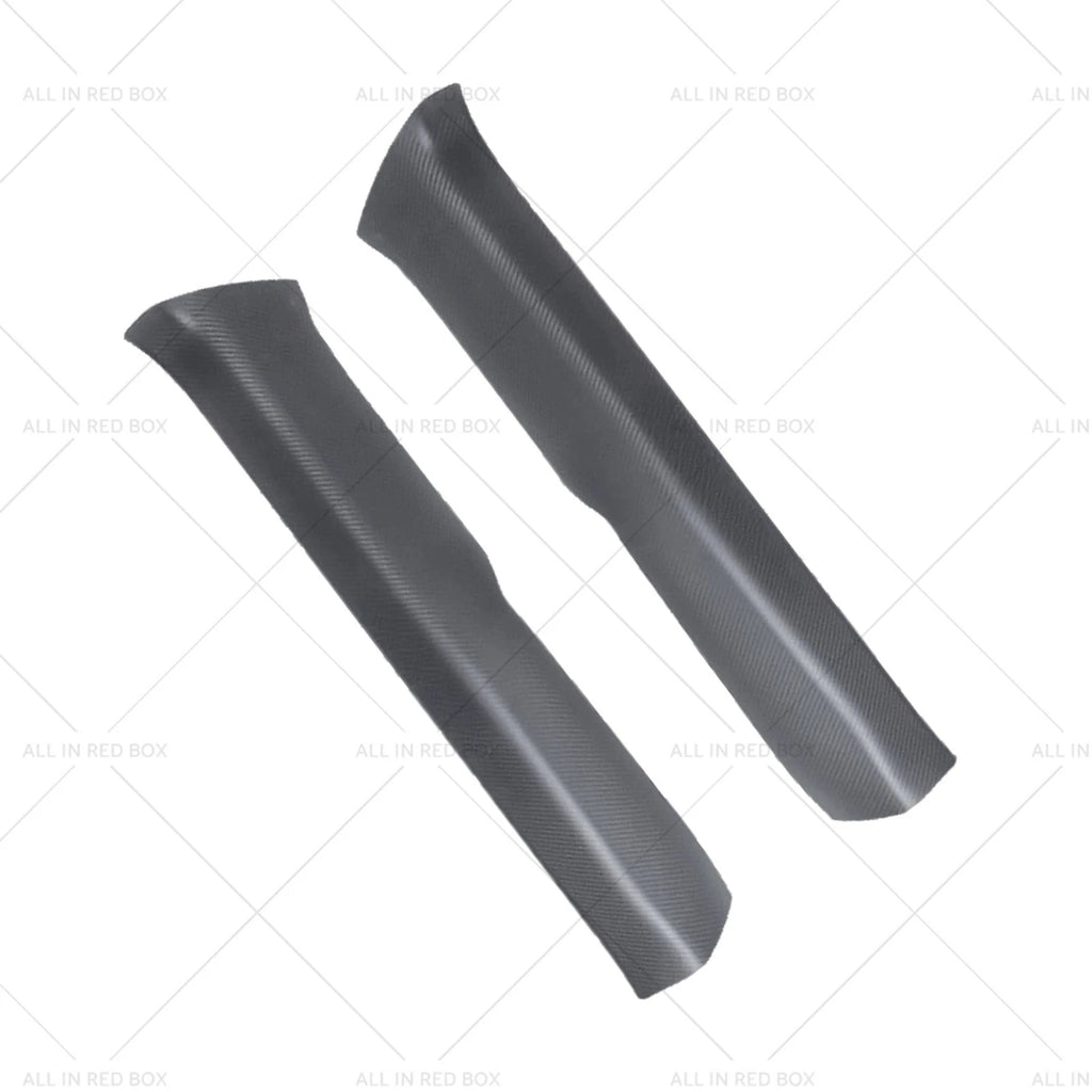 Front Door Sill Cover for Tesla Model 3 (2023–2023) Carbon Fiber Style