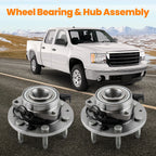 Pair Front Wheel Bearings for Chevy Silverado GMC Sierra 1500 Tahoe (2007–2019)